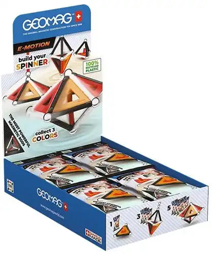 871772000280 – Colis 20 GEOMAG E-Motion Build Your Spinner 9 pièces 10x17 cm