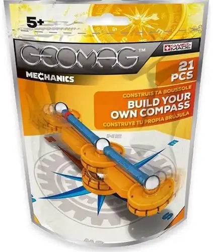 0871772007180 – Colis de 9 pcs Geomag Mechanics Compass (21 pièces) 16×2×20 cm – Grossiste Geomag – Vente en gros jeux magnétiques