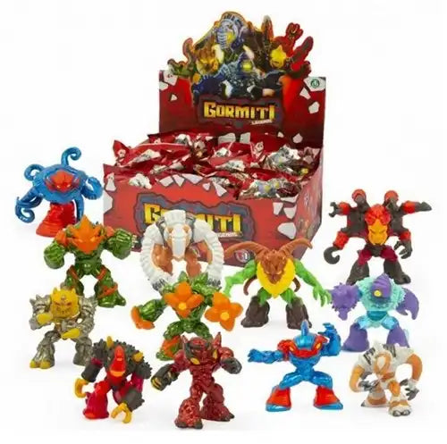 8056379138730 – Colis de 24 pcs : Gormiti Legends Blindbag 13x17 cm en display – Grossiste figurines à collectionner