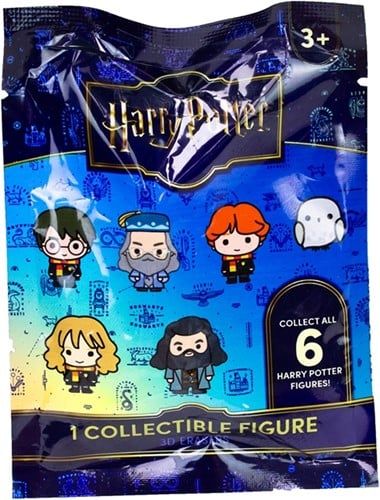 8721077565767 | Harry Potter 3D Gomme en Blindbag 9x12cm - 1 PCS aléatoirement - Fournitures Scolaires