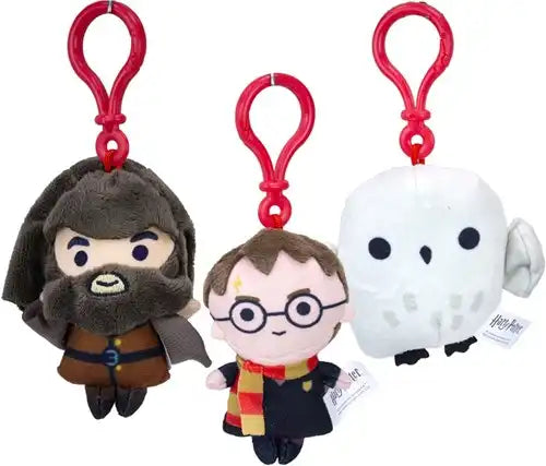 8721246998891 – Harry Potter Blindbag Clip-on Plush peluches surprises assorties 12x14cm (colis 12 pièces)