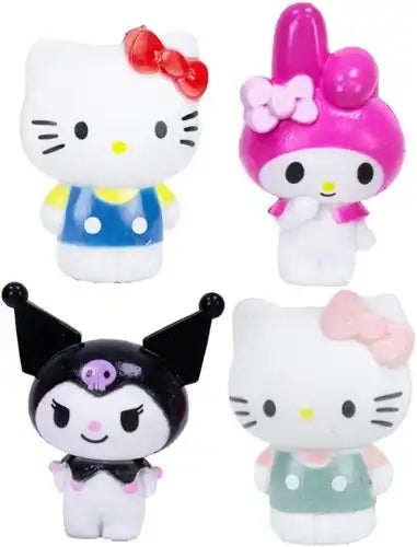 8721077565651 – Colis de 24 pcs : Hello Kitty and Friends 3D Erasers en Blindbag 9x12 cm en présentoir – Grossiste Sanrio