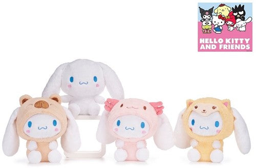 5038104032769 colis de 4 pcs : Hello Kitty Peluche Cinnamoroll 4 assortis S3 24cm