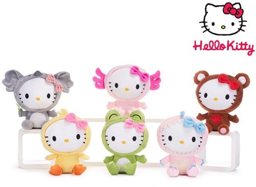 5038104032707 colis de 6 pcs : Hello Kitty Peluche Kawaii Kingdom 6 assortis S3 24cm