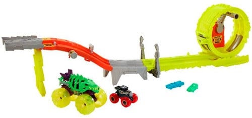 Hot Wheels Monster Trucks – Power Smashers Charge & Chase | 194735237470