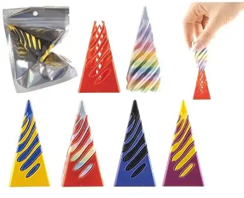 8720847745873 – Jouets magiques imprimés en 3D carrés assortis 6,7 cm (colis de 3 pcs) dispo Simcha.fr