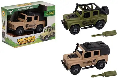 8711866261321 – Confezione da 2 pezzi Jungle Off-Road Car con cacciavite – 2 assortiti 20×10×14 cm