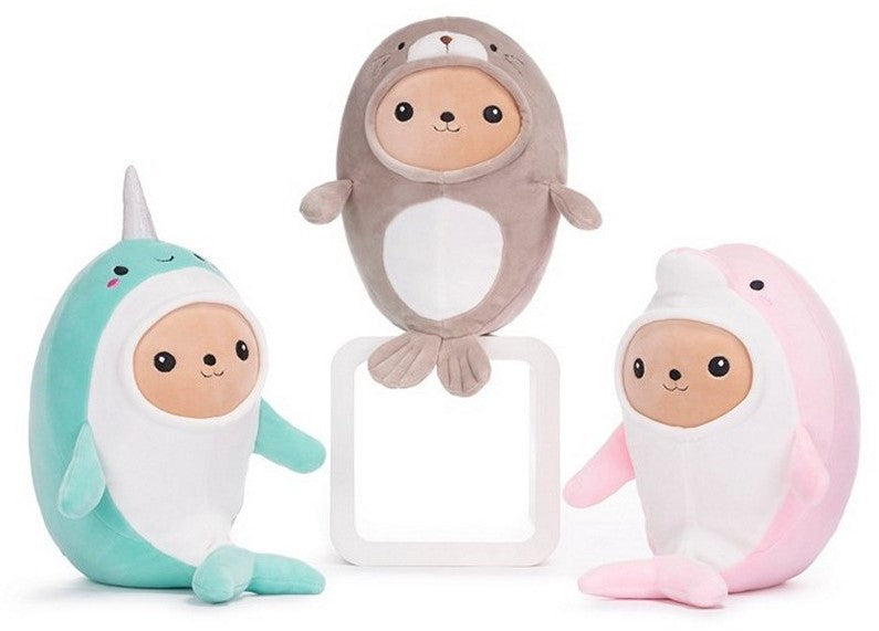 Kawaii Kuties Peluche Ours en costume 3 assortis 24cm