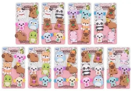 5038104659386 – Lot revendeur 48 pcs Kawaii Kuties Shoe Charms Pack de 6 (7×12 cm)