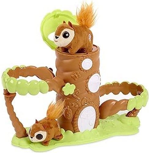 🏷️ 050743649806 – Springlings Surprise Poppin’ Treehouse 27,5x35,5 cm – Arbre Magique à Ressort avec Figurines – Little Tikes / MGA