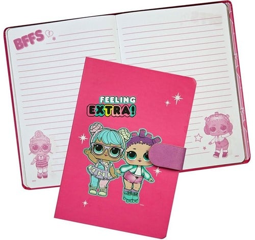 4043946303091 LOL Surprise carnet magnétique 12,5x18cm Undercover