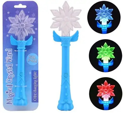 8711866277292 – Baguette magique cristal avec lumière et son 9×3×17,5 cm