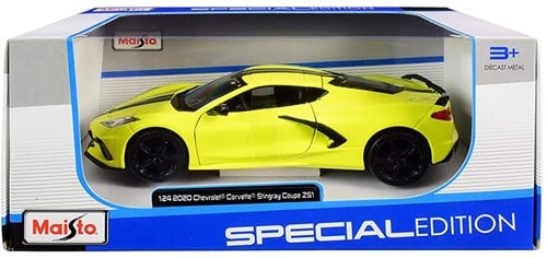 Lot 5 voitures Maisto 1:24 Chevrolet Pick-Up, Stingray, Tahoe - Neuf en boîte 090159070337