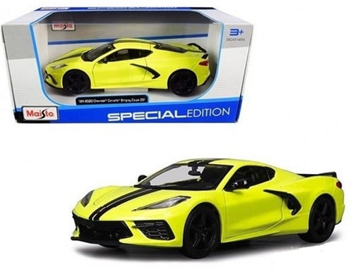 Lot 5 voitures Maisto 1:24 Chevrolet Pick-Up, Stingray, Tahoe - Neuf en boîte 090159070337