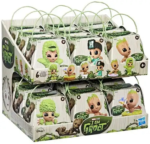 5010996138019 – Marvel Studios I Am Groot Figurines 7,5 cm assorties en display (colis de 18)