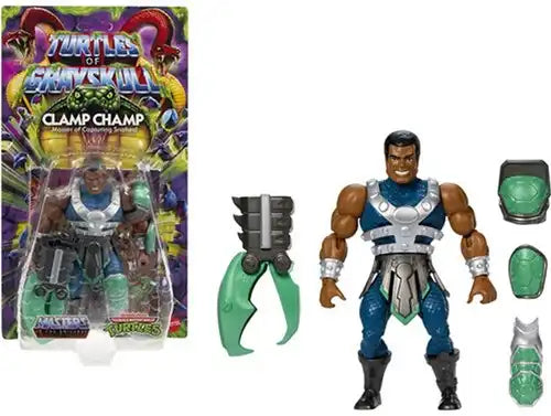Master of the Universe Turtles of Grayskull figurine d'action Clamp Champ 15x29cm
