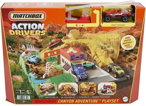 194735067503 | Matchbox Action Drivers - Canyon Playset avec Véhicule 1:64