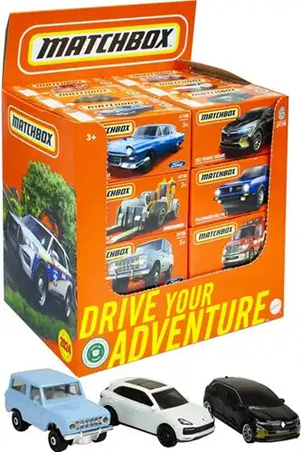 6947731029419 – Matchbox Drive Your Adventure Die-Cast Véhicules en Display (Colis 48 pièces)