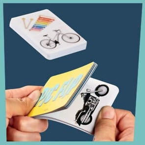 Mattel – Jeu de cartes Pic Flip | 887961824360 (Langue : slovaque, hongrois, polonais)