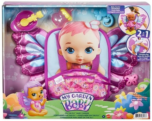 Mattel 887961989137 Mattel My Garden Baby Porte-Bebe Papillon 34x41cm