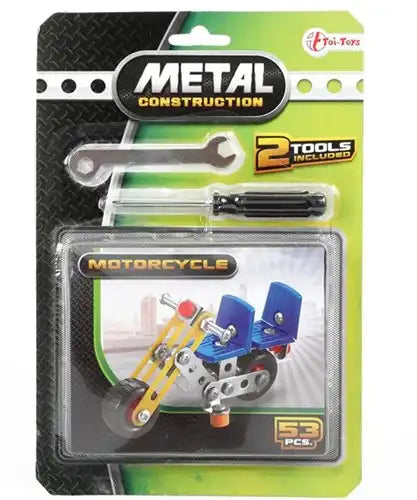 8714627432121 – METAL 3D Structural Vehicle (DIY) – 3 modèles assortis – Lot de 24 pièces