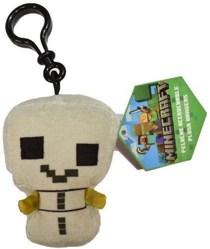 796548425503 | Colis de 18 pcs : Minecraft Peluche Bagclip 8cm – Modèles Assortis en Présentoir