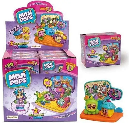 8431618008119 – Moji Pops Story Box confezione da 2 (espositore da 12 pezzi, 6×7 cm)