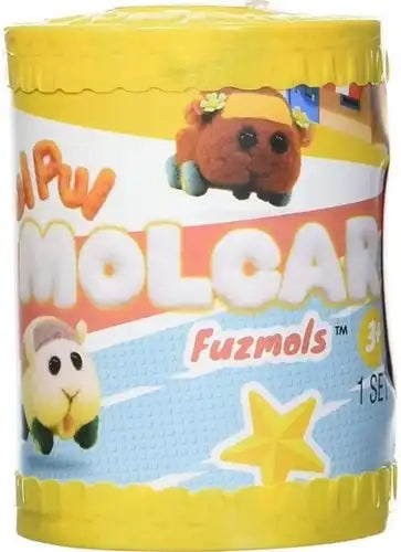 035051585640 – Molcar Fuzmols Peluche cochon d’Inde 6 cm assortis en tubo 7,5×10 cm (MGA) – Colis de 12 pièces