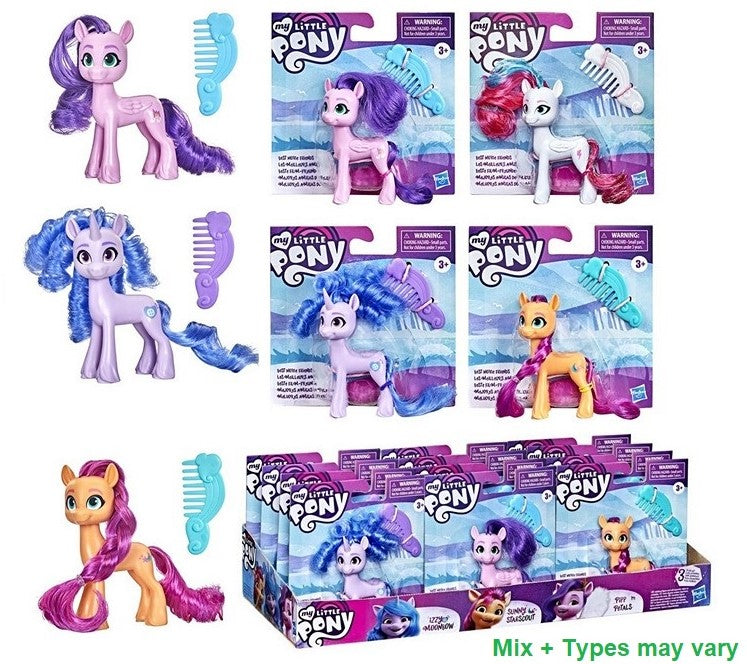 My Little Pony Best Movie Friends Figurine 6x8cm assortie en présentoir (12) 12.5x12.5cm