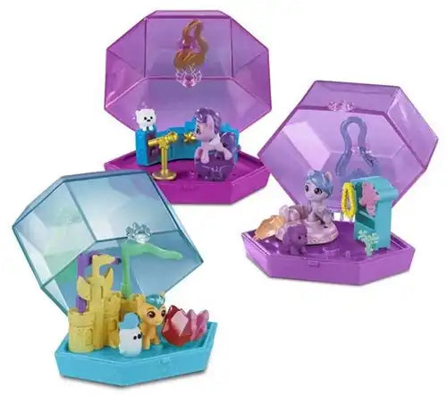 5010994109806 – Lot revendeur de 4 My Little Pony Mini World assortis 11x13 cm