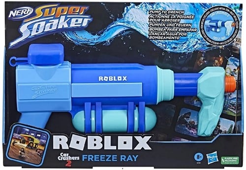8809699517835 Nerf Super Soaker Roblox Freeze Ray – Pistolet à eau 42x29x6,5cm
