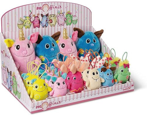 Nici Moffinis – Display 40 peluches assorties 8 à 18 cm | 4012390461084