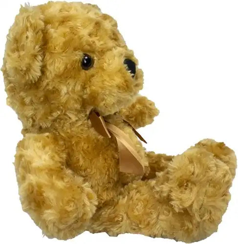 8712296075816 – Ours en peluche doux avec nœud 40 cm – Lot de 12 pcs
