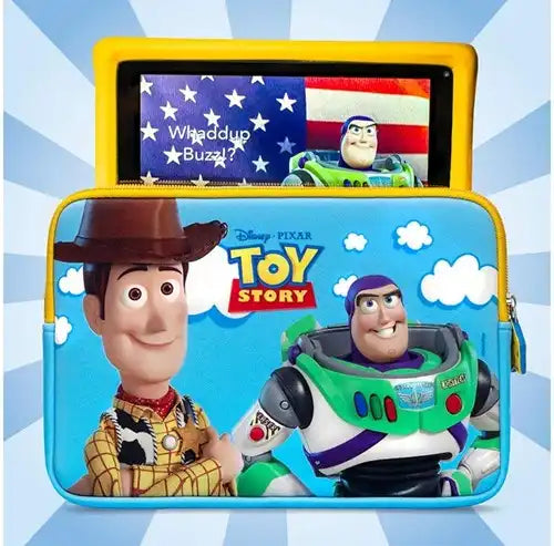 4039621914959 – Colis de 5 pcs Pebble Gear Disney Toy Story 4 Housse tablette 7" 17x24 cm – Vente en gros Toy Story – Grossiste accessoires numériques sous licence
