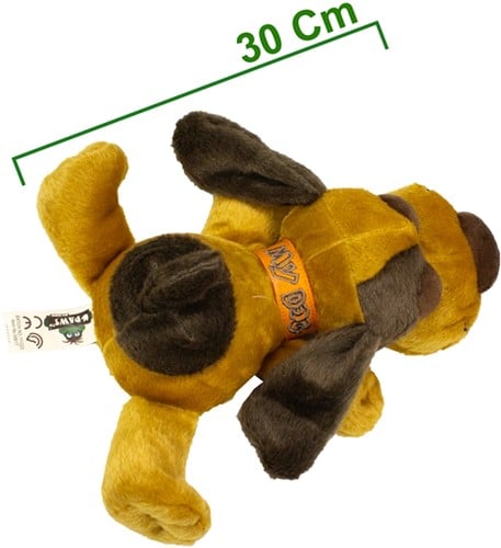 8718668596170 | Lot de 2 Peluches Chien Couché - 30cm - 2 modèles assortis - Animaux domestiques
