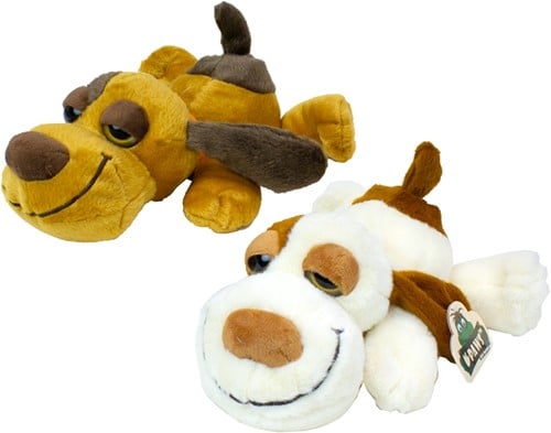 8718668596170 | Lot de 2 Peluches Chien Couché - 30cm - 2 modèles assortis - Animaux domestiques