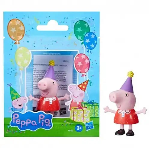 5010996222251 lot de 30 Peppa Pig Peppa’s Party Friends 6 cm en display – Grossiste figurines officielles Hasbro