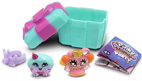 4895247401842 Pinky Promise Gemmy Friends Party Giftbox – Capsule surprise 5x6 cm avec figurine Sanrio assortie – Bandai