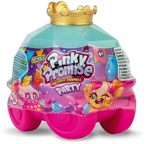 4895247401859 Pinky Promise Gemmy Friends Royal Carriage – Capsule surprise 7x8 cm avec 3 figurines et accessoires – Bandai