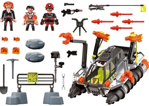 4008789709271 – Playmobil Dino Rise 70927 – Foreuse Démolition Comet Corp 85 pièces