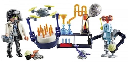 4008789714503 Playmobil 71450 Chercheur avec robots – Set cadeau My Life 50e anniversaire