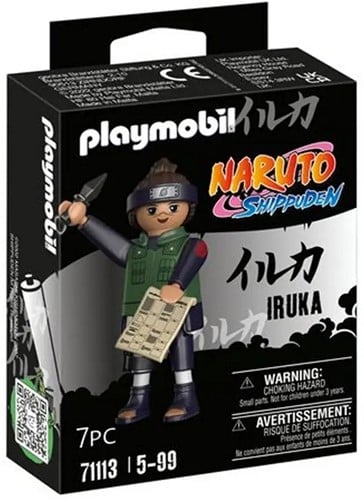 4008789711137 | Playmobil Naruto Iruka – Figurine 9x12cm | Jouet de Collection