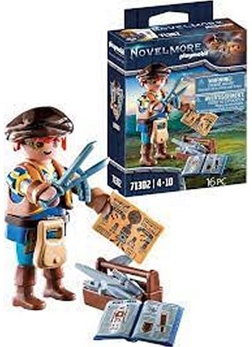 4008789713025 PLAYMOBIL Novelmore Dario avec outils 9x12cm