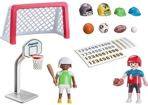 4008789703132 Playmobil Sports & Action Valise multisports 4 en 1 20x25cm