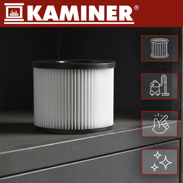 Filtre lavable HEPA pour cheminée cendres sous vid
