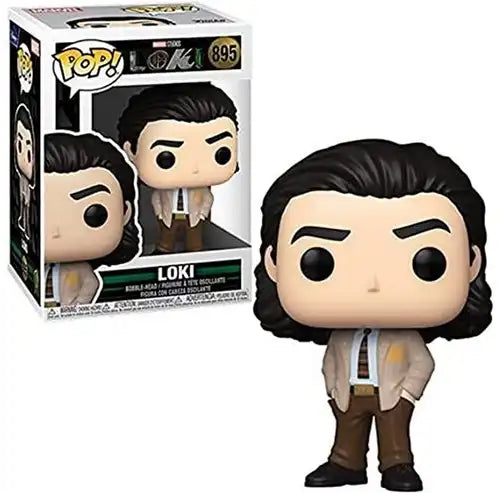 889698557412 – 1 pc POP! Marvel Loki (Bobble-head) – Figurine officielle