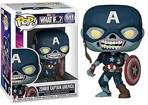 889698573757 – Funko POP! Marvel What If Zombie Captain America S2