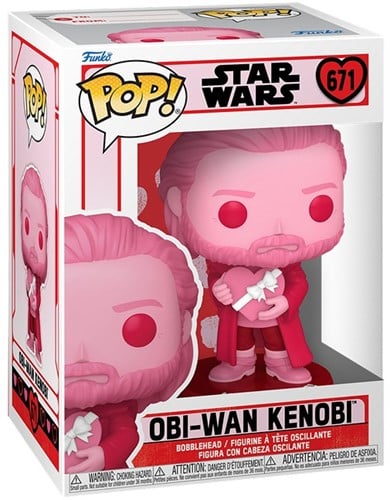 889698762151 POP! Star Wars Valentines S4 Obi-Wan Kenobi