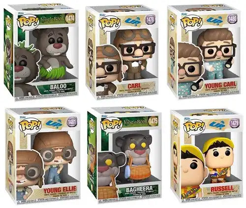 POP! Vinyl Disney 6 assortis