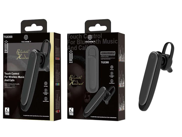 Casques Bluetooth noirs